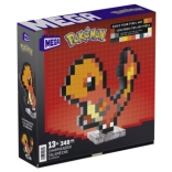 Set di costruzione MEGA Pokémon pixel art Charmander 15 cm (349 pezzi)