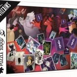 Puzzle 1000 pezzi DISNEY VILLAINS – Serie Felice