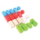 Bigjigs Baby Set Costruzioni in Legno Primario