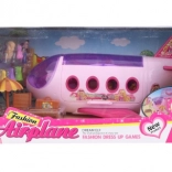 Aereo alla moda per bambole con accessori