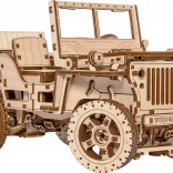 Modello in legno Jeep 4x4 - 570 pezzi