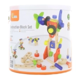 Set di costruzioni in legno per bambini – 68 pezzi