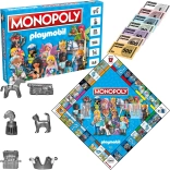 Monopoly Playmobil gioco da tavolo per famiglie (localizzazione ceca)