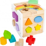 Cubo motorico ad incastro arcobaleno small foot