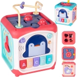 cubo educativo pinguino