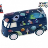Autobus Spaziale di Plastica a Movimento Inerziale 13 cm