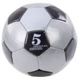 Pallone da calcio Classic 24 cm misura 5 grigio