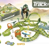 Parco dei dinosauri – pista del treno e macchinina