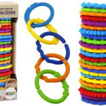 Braccialetti sensoriali per bambini colorati 24 pezzi
