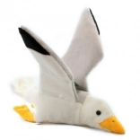 Gabbiano di peluche 24 cm