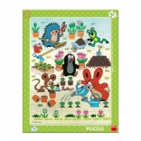 Puzzle Krtek giardiniere 40 pezzi