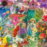 Puzzle Divertente giardinaggio 1000 pezzi SCHMIDT