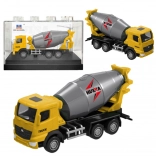 Modello da collezione betoniera Huina gialla 1:80