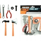 Set di attrezzi in plastica per bambini 7 pezzi