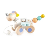 Giocattolo trainabile in legno Unicorno