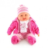 Grande bambola neonata femmina con suoni e corpo morbido