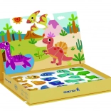 Puzzle magnetico dinosauri di Tooky Toy