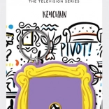 Portachiavi in gomma Amici