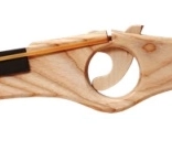 Fucile di legno – grande giocattolo naturale per piccoli cowboy