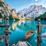 Puzzle Lago di Braies 500 pezzi