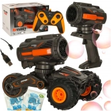 Auto RC acrobatica con spara bolle a radiocomando