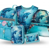 Set di materiale scolastico Baagl Zippy Delfino