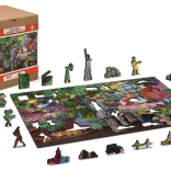 puzzle in legno bifacciale fioraio 2in1, 400 pezzi – WOODEN CITY