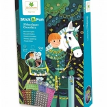 Stick & Fun - piccolo mosaico - cavalieri