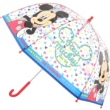 Ombrello manuale trasparente MICKEY