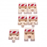 Set di respingenti in legno Bigjigs Rail