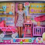 Bambola Steffi, bambini nella cameretta