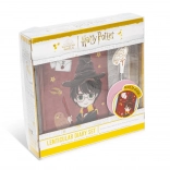 set diario lenticolare Harry Potter con penna, adesivi e memo
