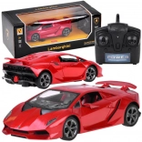 Auto radiocomandata LAMBORGHINI 1:24, rosso 2.4 GHz