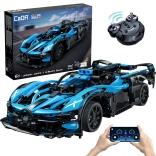 Set di costruzione CaDA Bluefire Specter auto da corsa RC 1:14, 421 pezzi