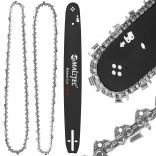 Set per motosega 18" – barra guida e 2 catene 0,325"