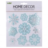 Decorazione natalizia per parete e finestra