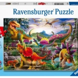 Puzzle Ravensburger T‑Rex Terror 35 pezzi