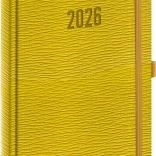 Diario giornaliero Rivoli 2026 giallo-verde