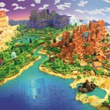 Puzzle Minecraft 500 pezzi di Ravensburger