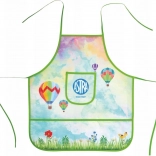 Grembiule per bambini per educazione artistica e cucina con motivo palloncini ASTRA