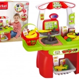 Supermercato per bambini – carrello della spesa, cassa, bilancia e alimenti (set da 13 pezzi)