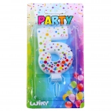 Candela party numero 5 a pois