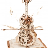 ROBOTIME violoncello magico – puzzle meccanico 3D in legno e carillon