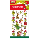 Tatuaggi temporanei Grinch – set di motivi