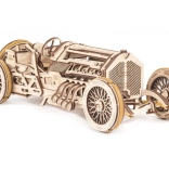 Ugears 3D puzzle meccanico in legno U9 auto da corsa Grand Prix