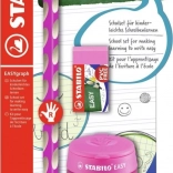 Stabilo Easygraph set scolastico per destrorsi rosa