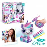 Airbrush studio – unicorno peluche creativo da colorare