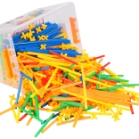 Kit di costruzione con cannucce in box, 700 pezzi