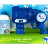 Fru Blu pistola per bolle con ricarica 0,4 l