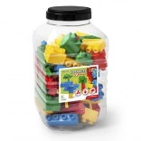 Blocchi da costruzione in contenitore – 70 pezzi Kids Blocks